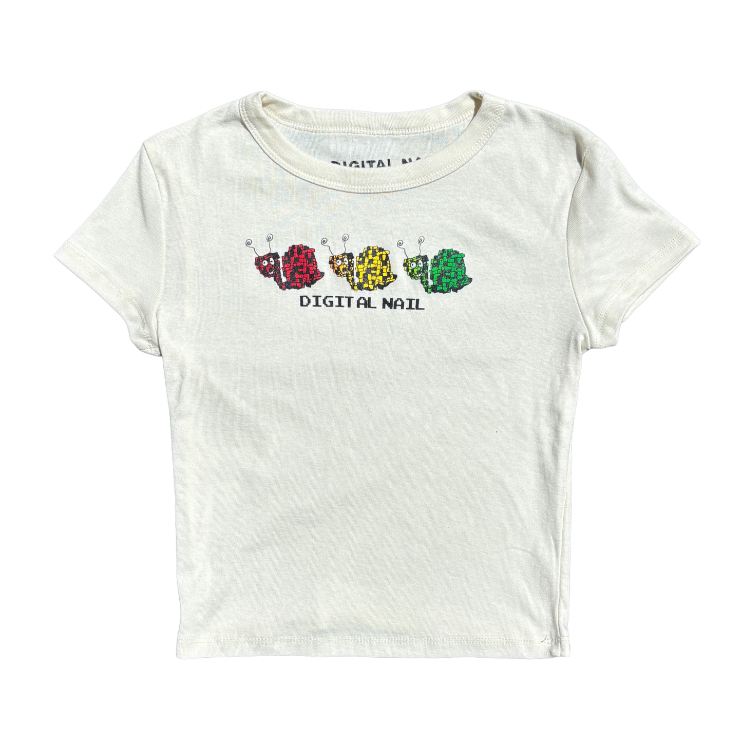 Digital Snail Baby Tee