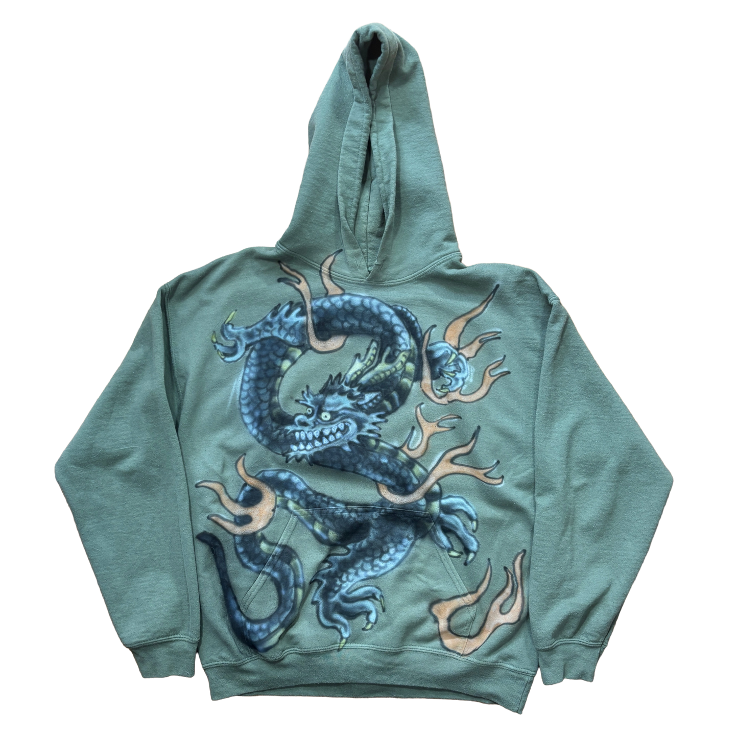 Blue Dragon Hoodie(medium)