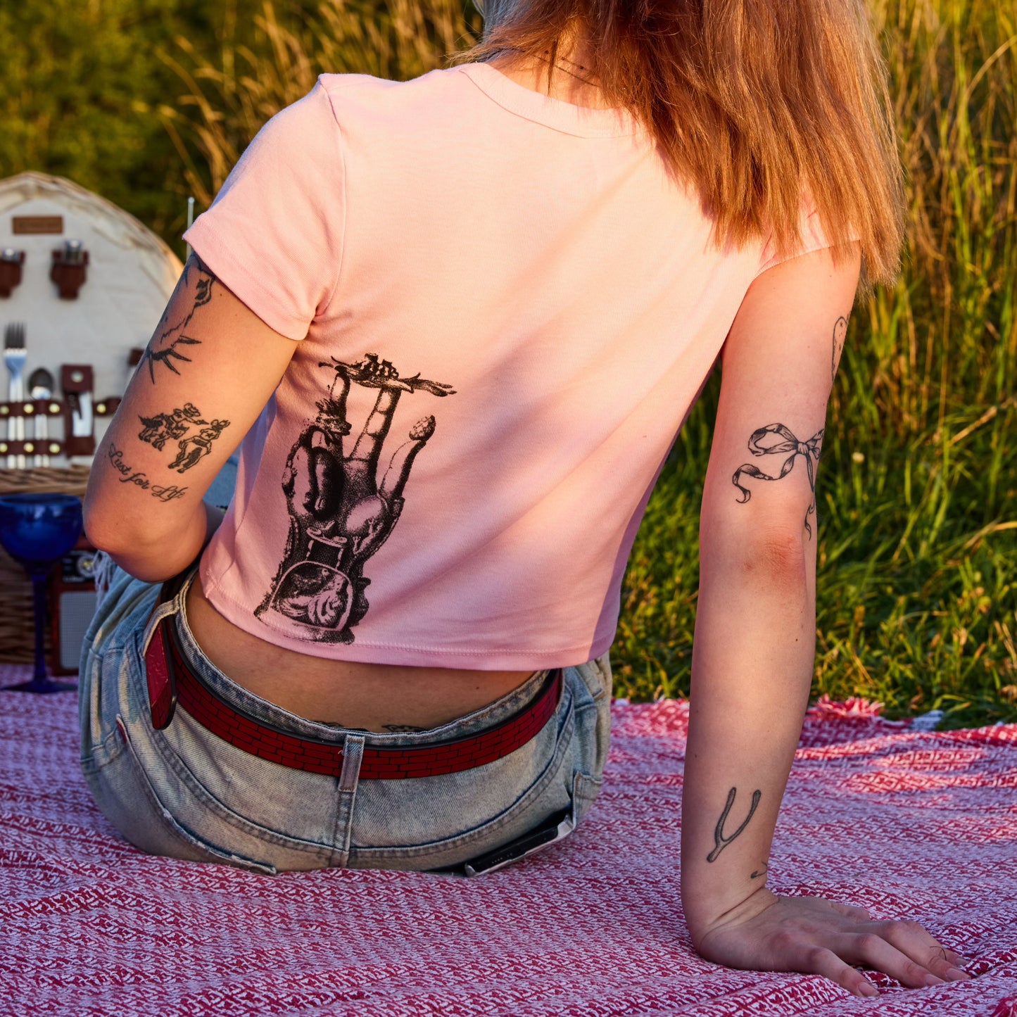 Pink Baby Tee