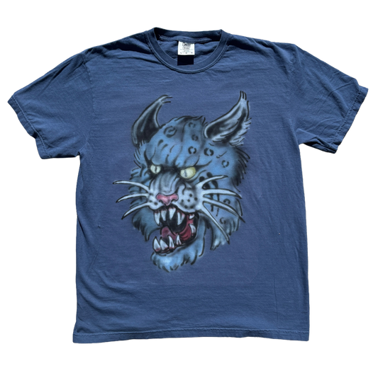 Blue Bobcat Tee(large)