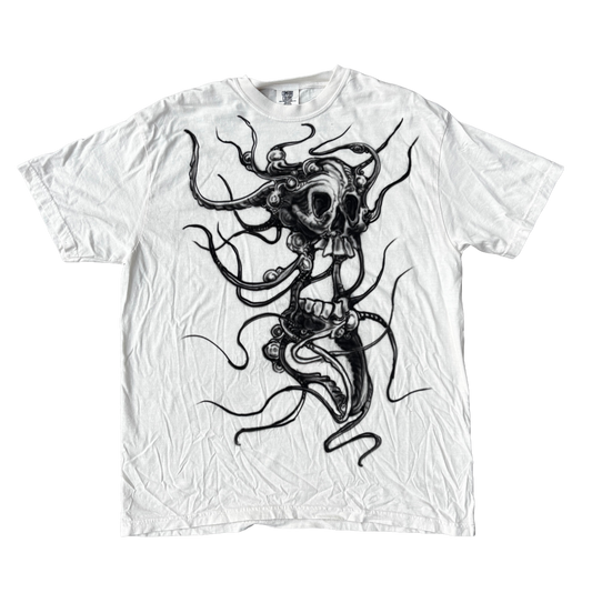 Black Mutant Skull Tee(xl)