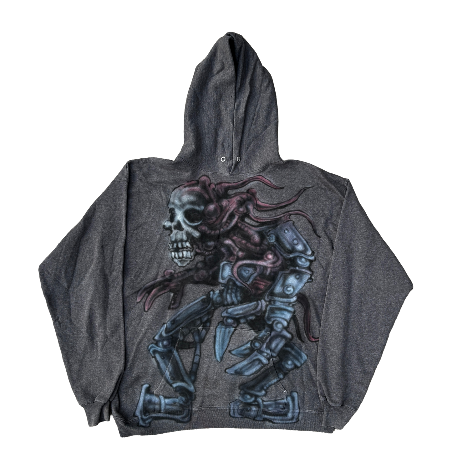 Mutant Roboskull Hoodie(large)