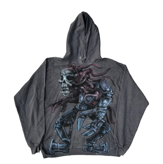 Mutant Roboskull Hoodie(large)
