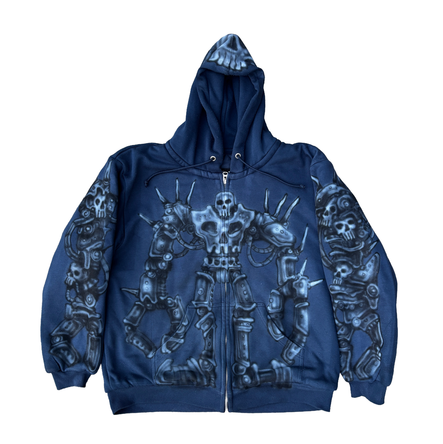 Skull Robot Hoodie(large)