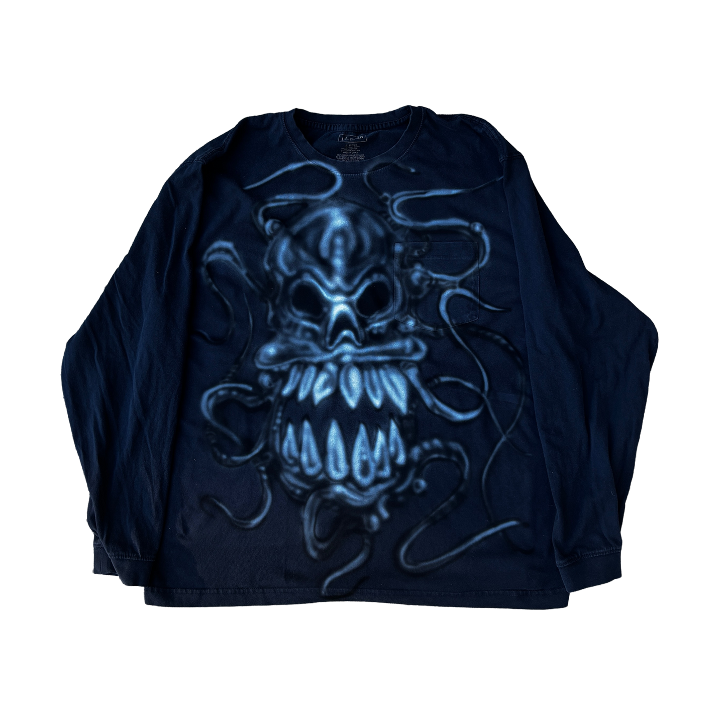 Evil Skull Longsleeve (large)