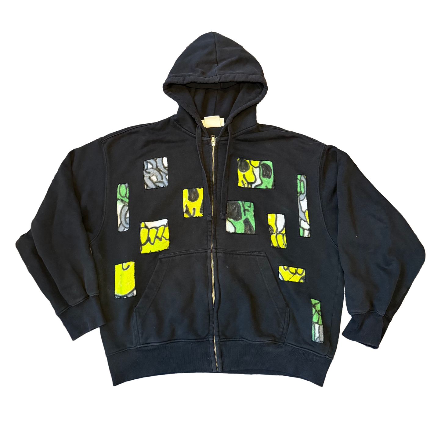 Picture frame skull hoodie (small)