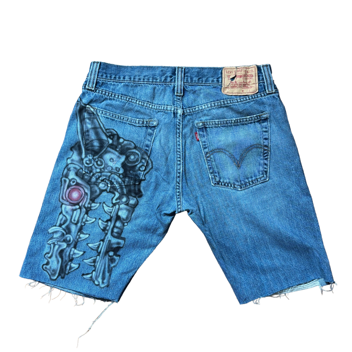 Robot Goblin Blade Jorts(32 waist)