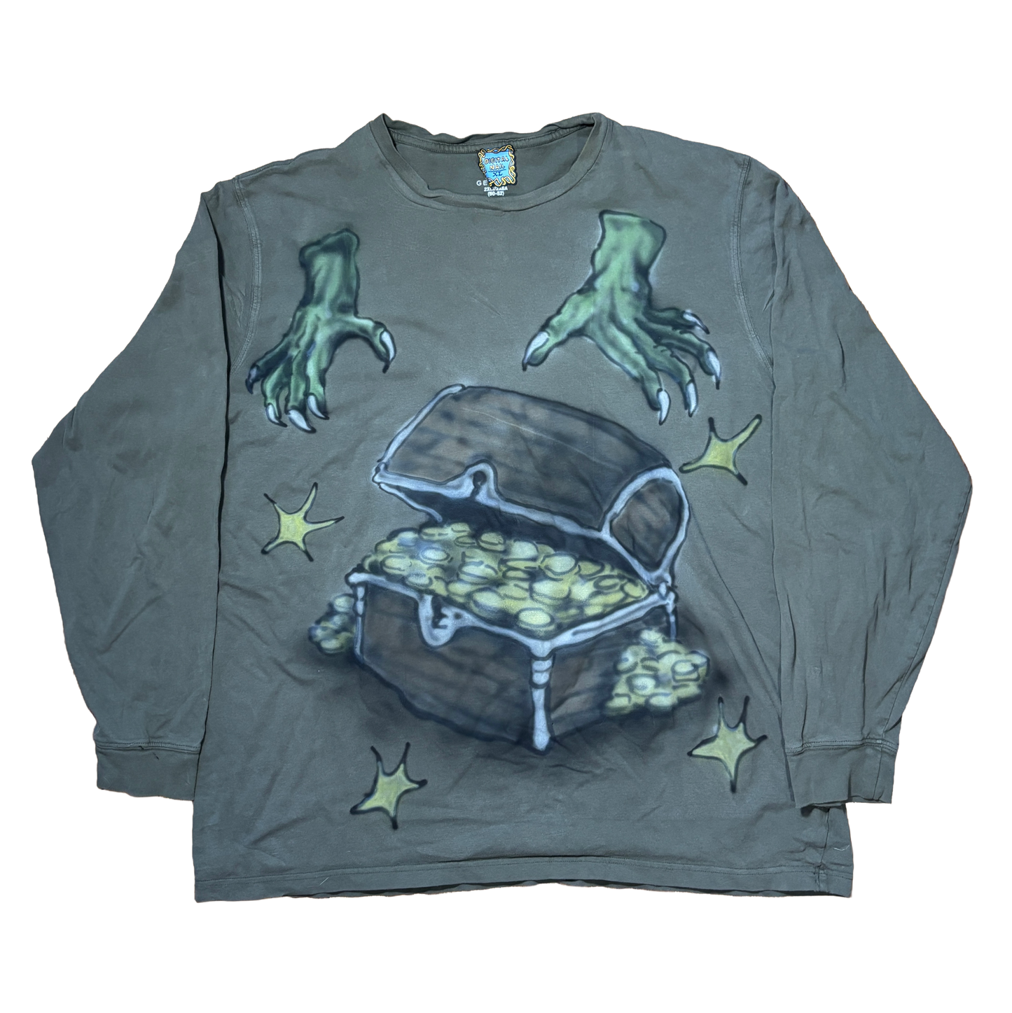 Treasure Chest  Long Sleeve Tee(xxl)