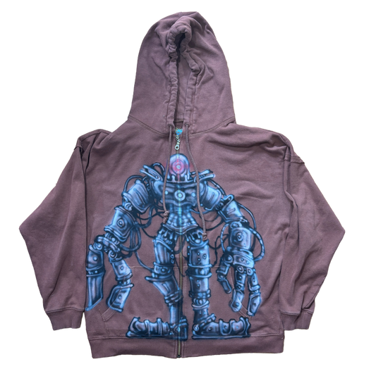 Cyclops-bot Zip Up Hoodie(large)