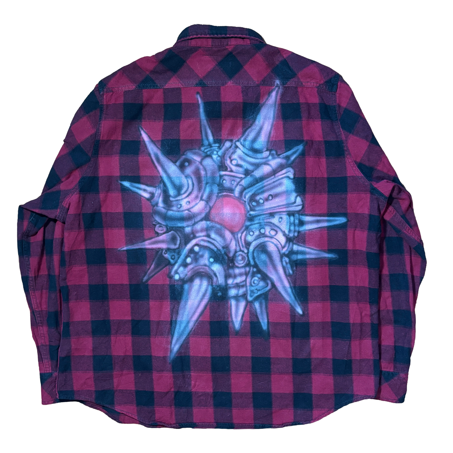 Red Spikeball Flannel(xl)
