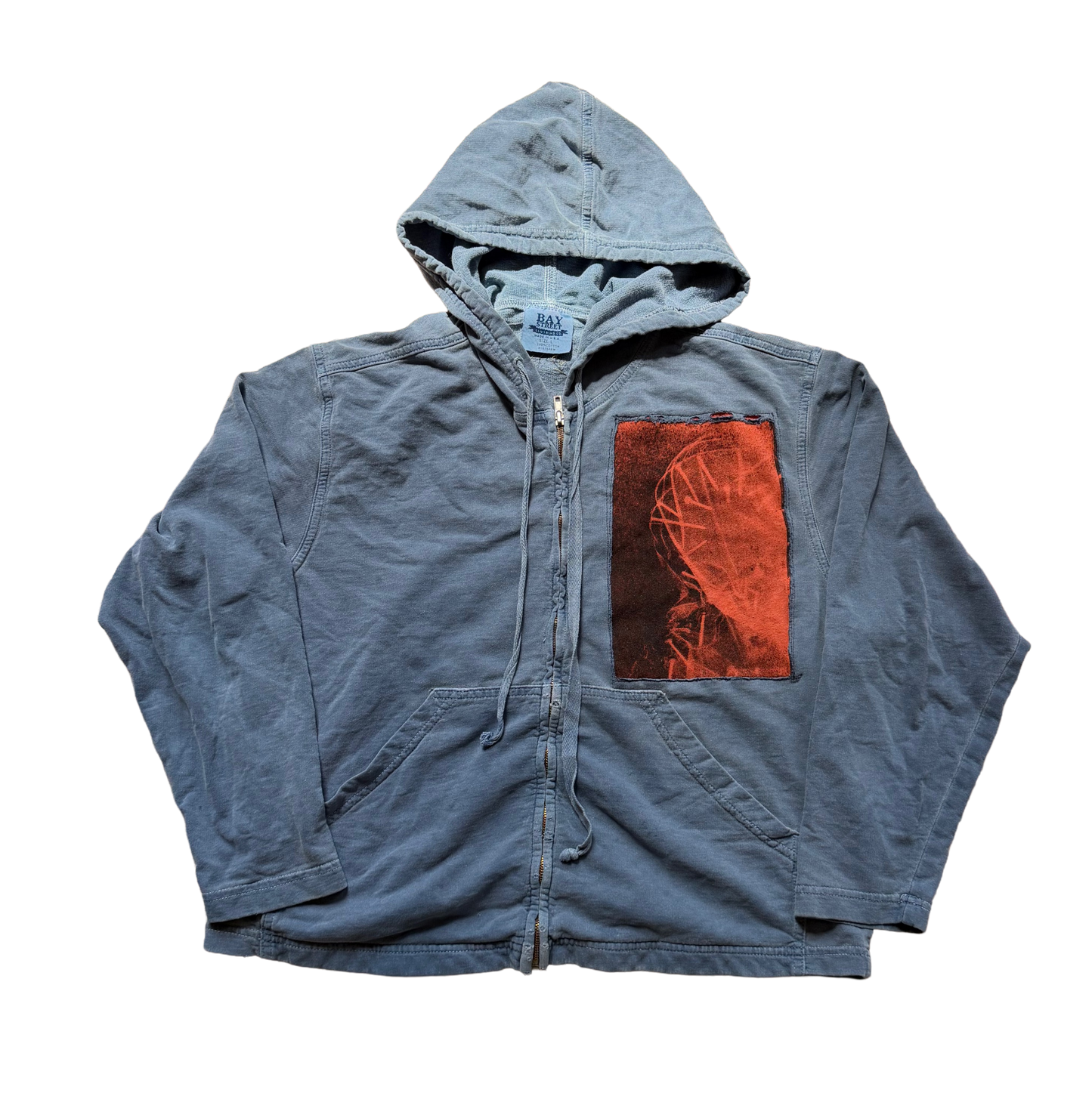 Nail face hoodie(women's large)