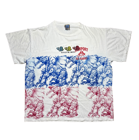 Red Raiders Snail Mecha Dragon Tee(xl)