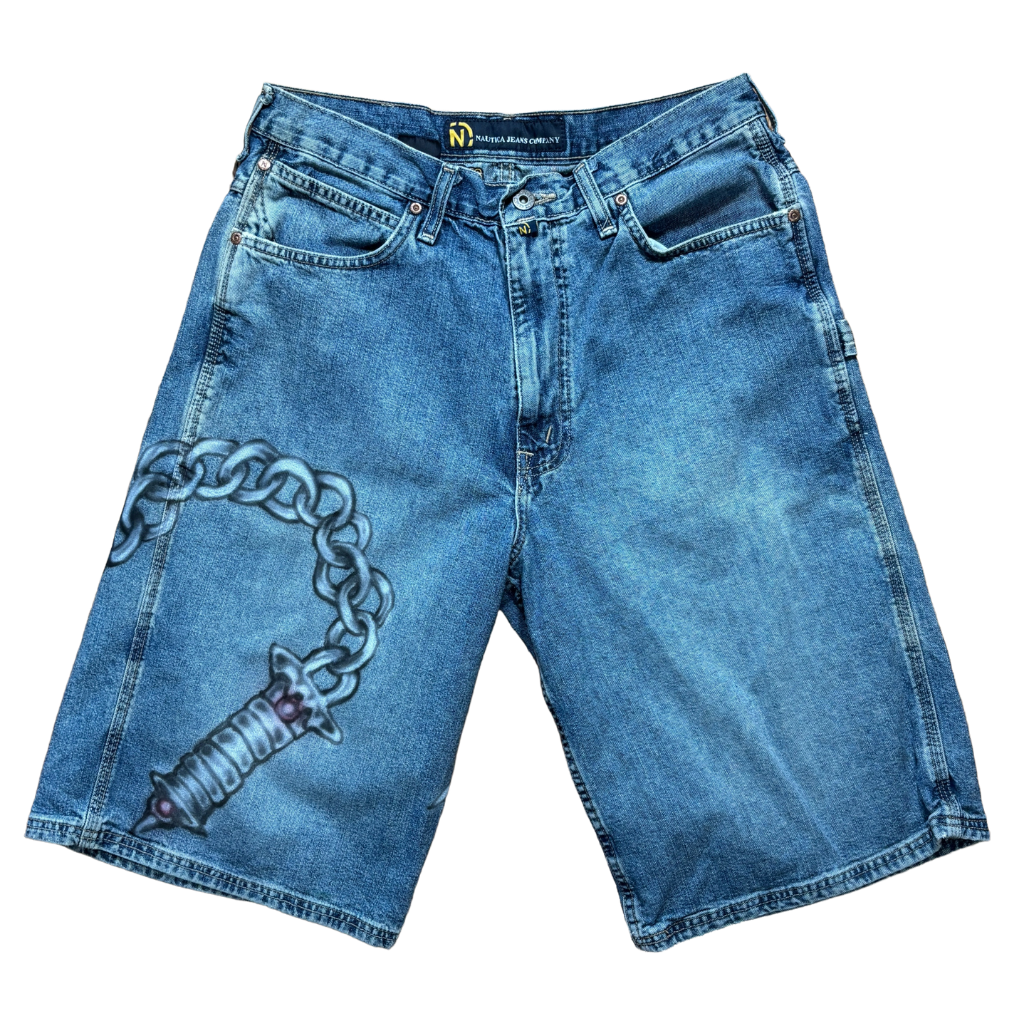 Robot Flail Jorts(34 waist)