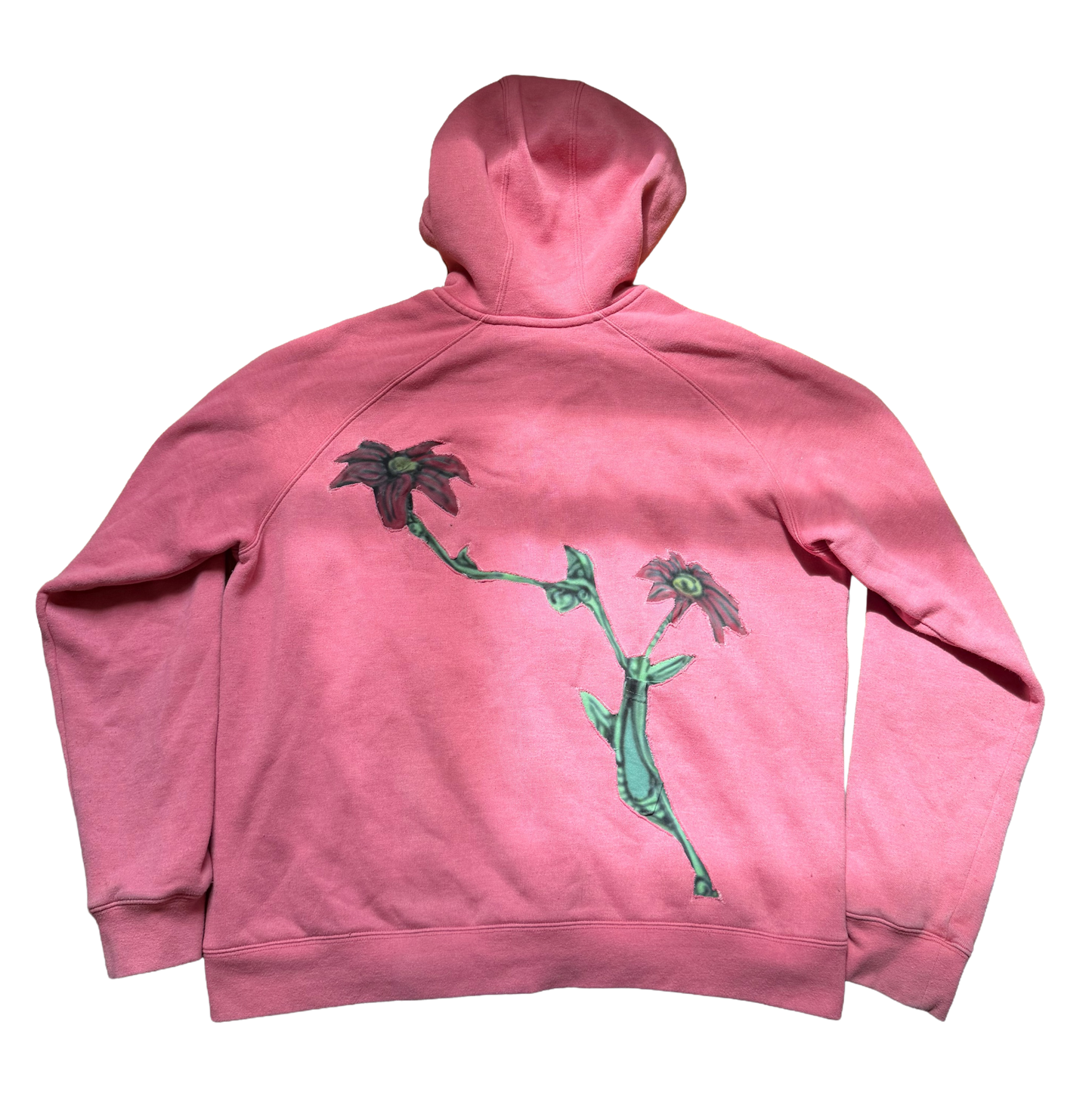 Robot garden zip up hoodie(women's xl)