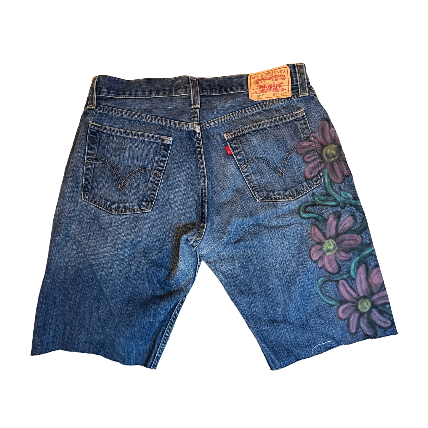 In the Garden Floral Jorts (33x30)