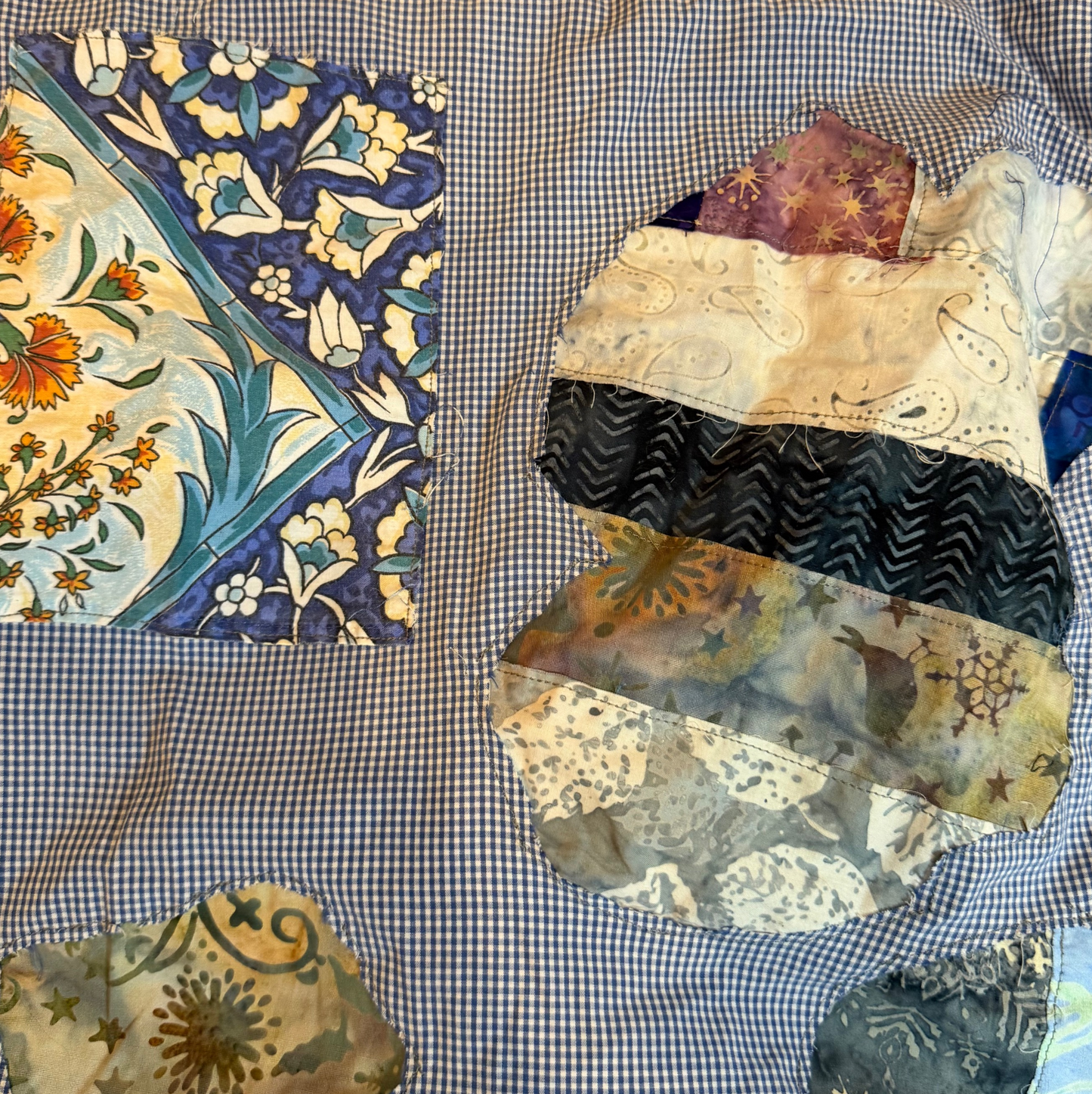 Patchwork Button Up (medium)