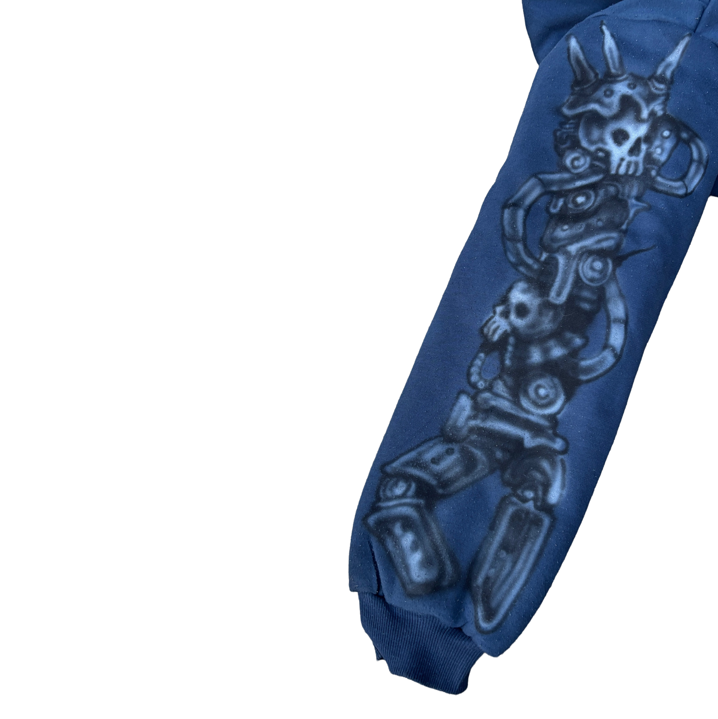 Skull Robot Hoodie(large)