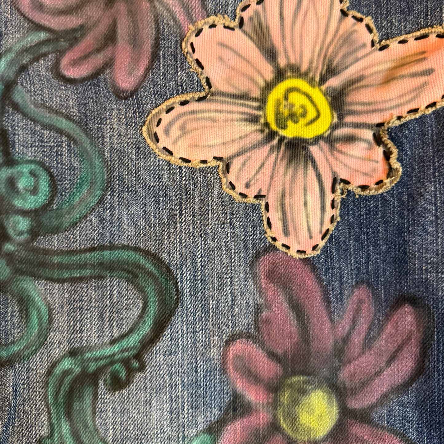 In the Garden Floral Jorts (33x30)