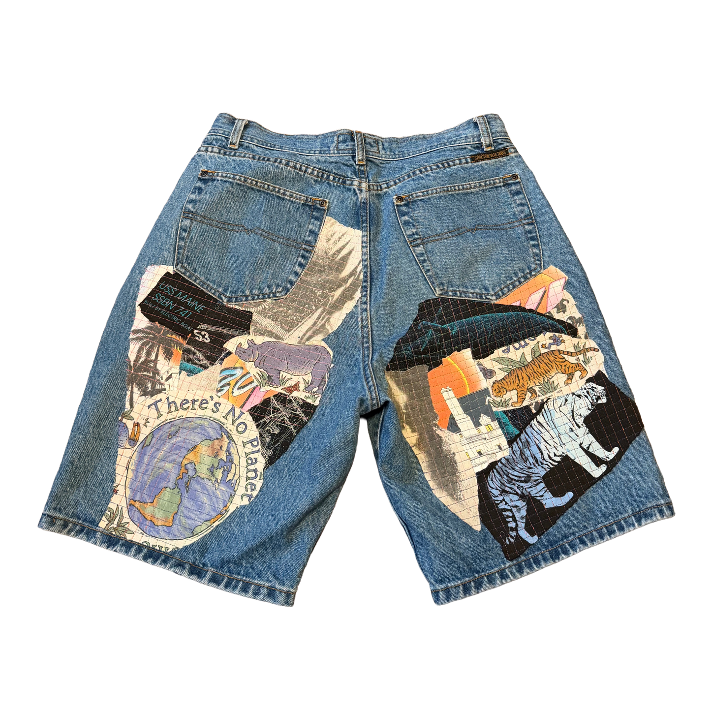 Save the Planet Nail Shorts (34)