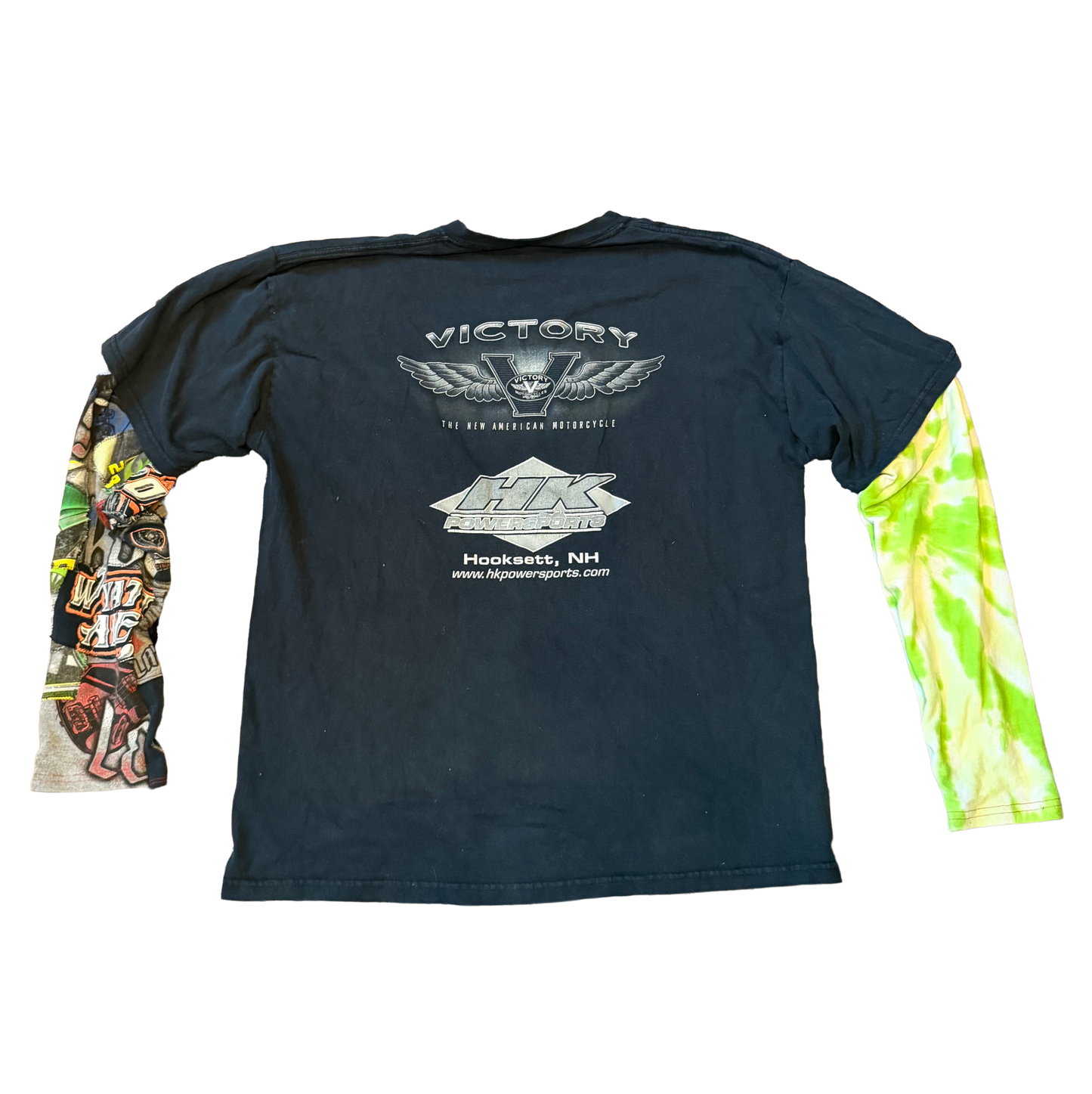 Biker Faux Layer Shirt (xl)