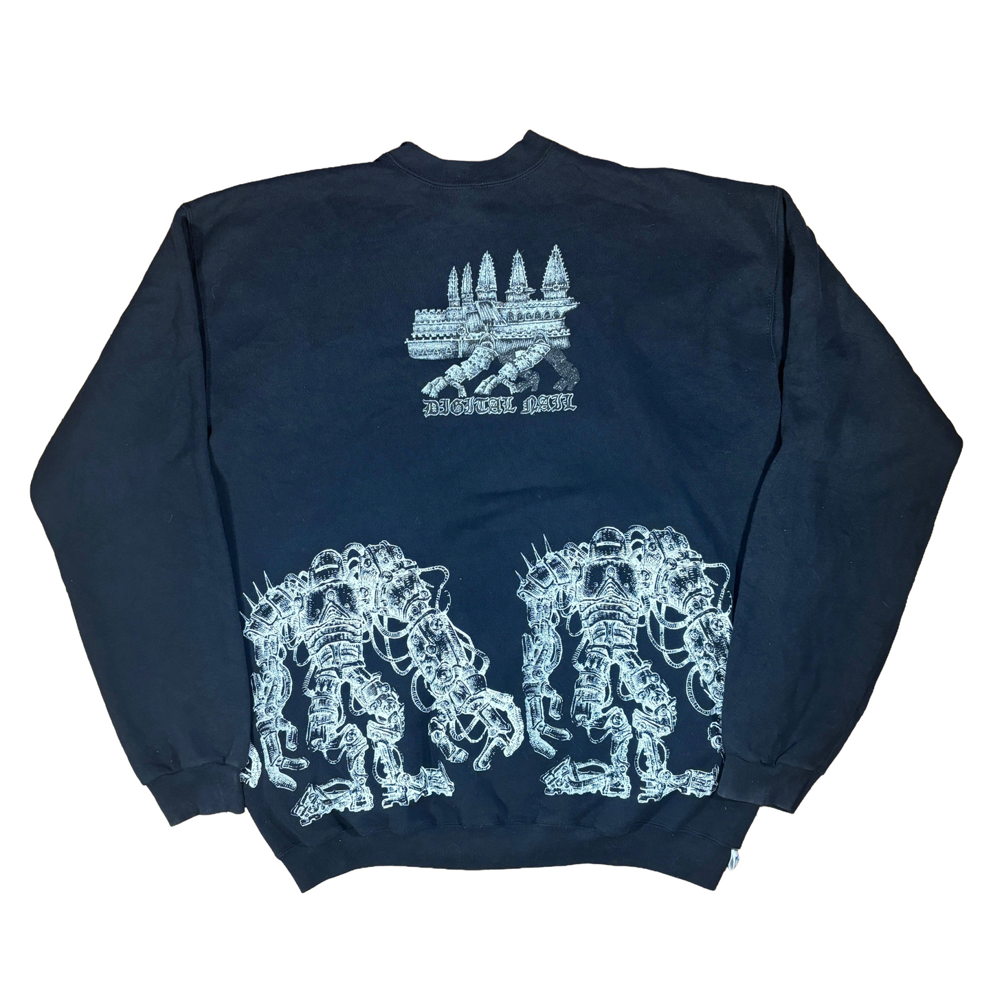 Castle Robots Black Crew(XL)