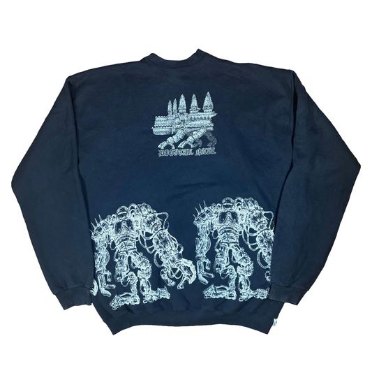 Castle Robots Black Crew(XL)