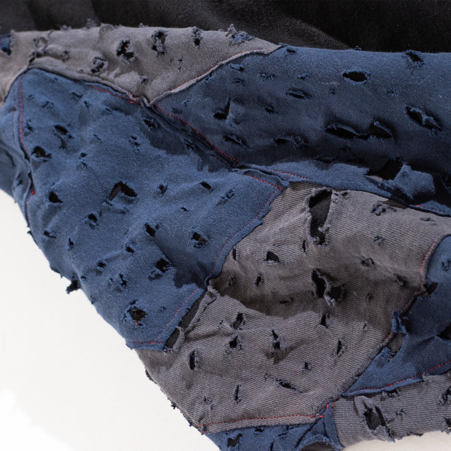 Thrashed biker Zip Up hoodie