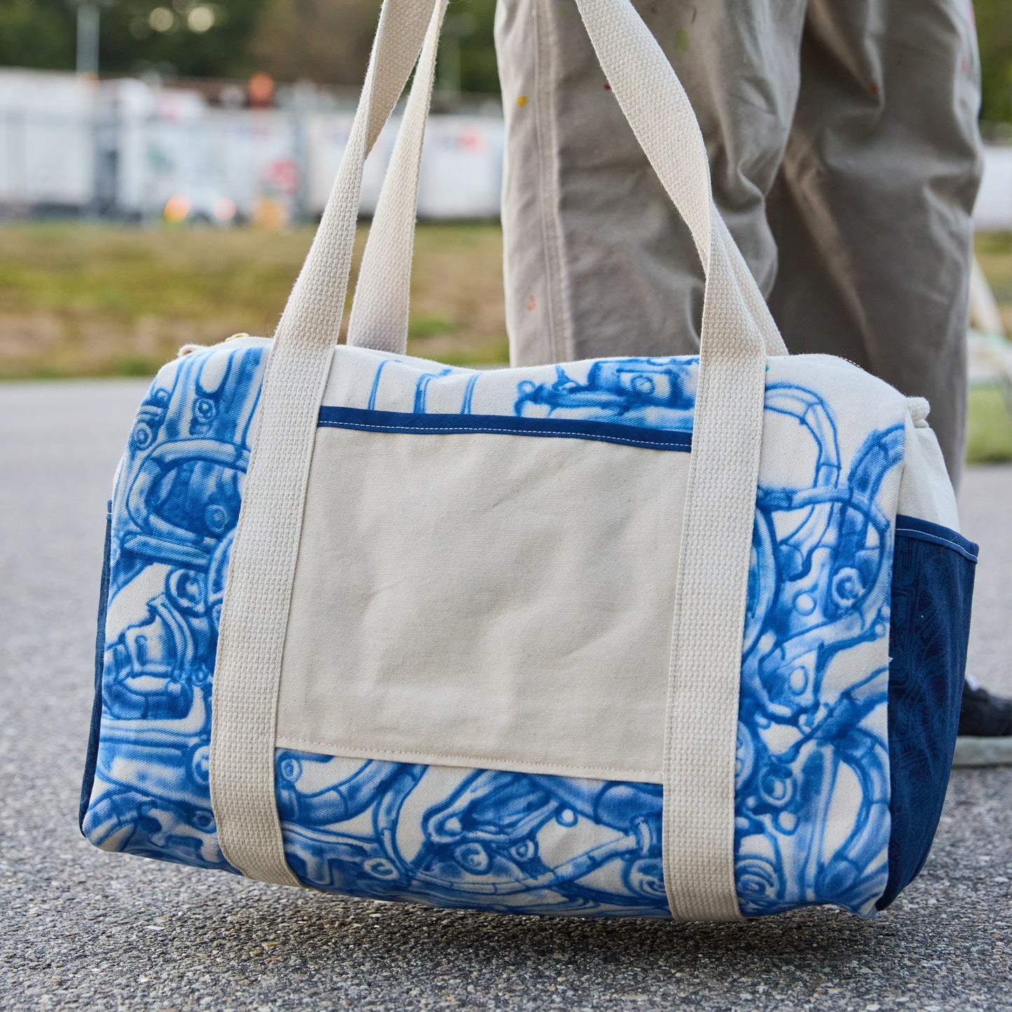 A.W.D. Studios X Digital Nail Robot Duffle