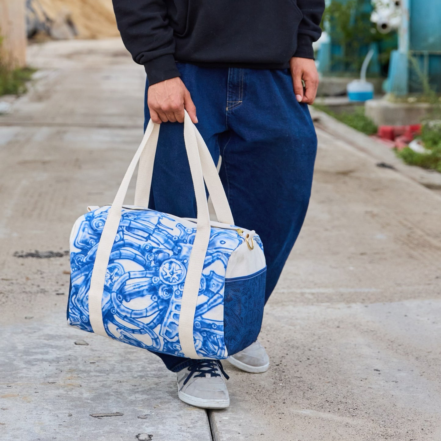 A.W.D. Studios X Digital Nail Robot Duffle