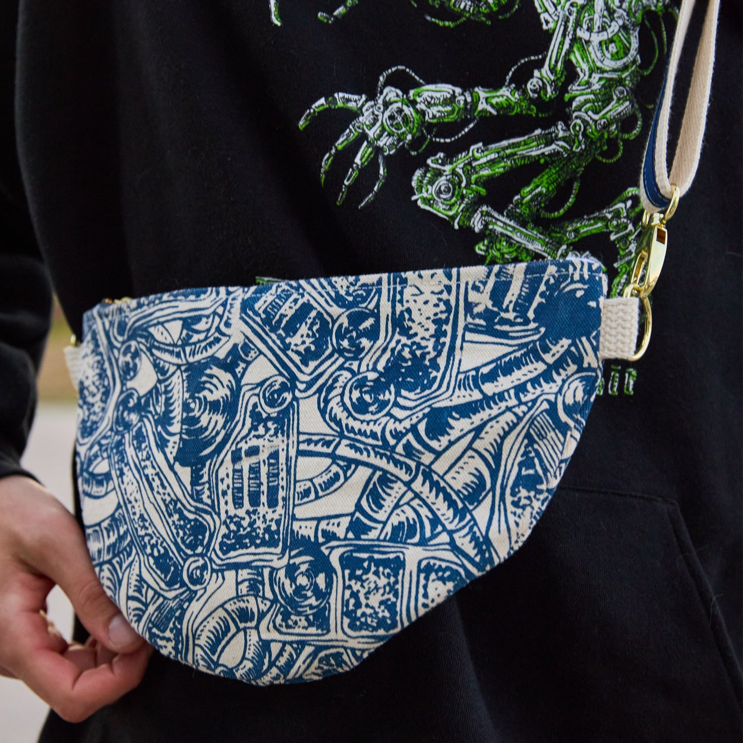 A.W.D. Studios X Digital Nail Robot Luna Bag