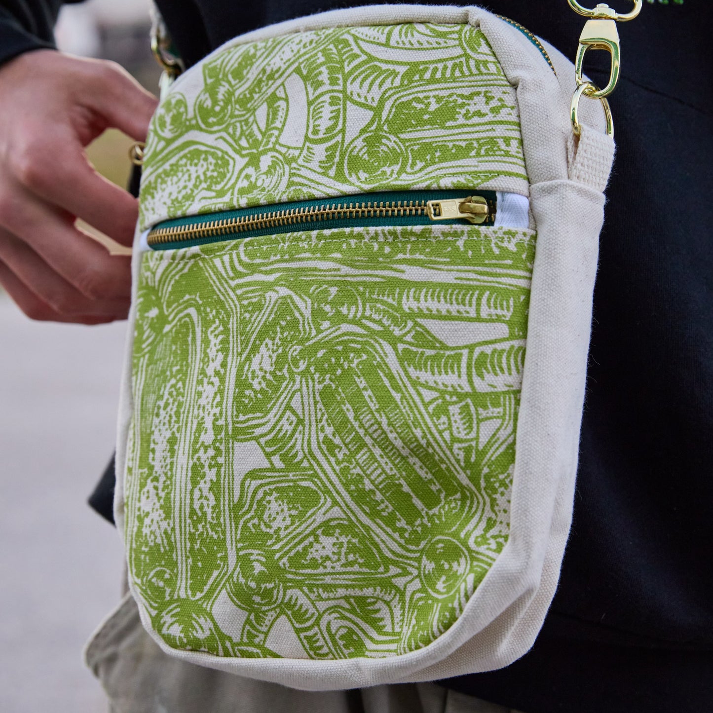 A.W.D. Studios X Digital Nail Robot Side Satchel