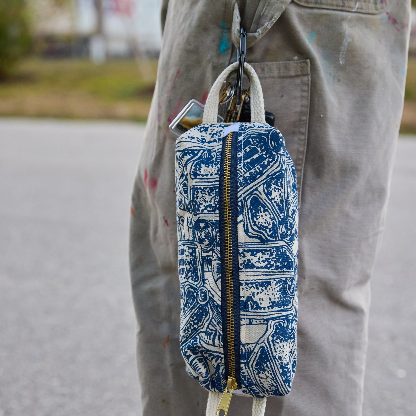 A.W.D. Studios X Digital Nail Robot Pencil Zip
