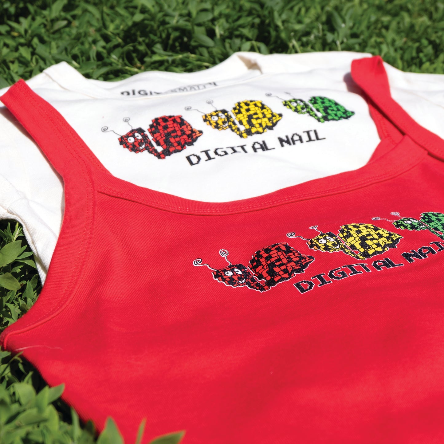 Digital Snail Baby Tee