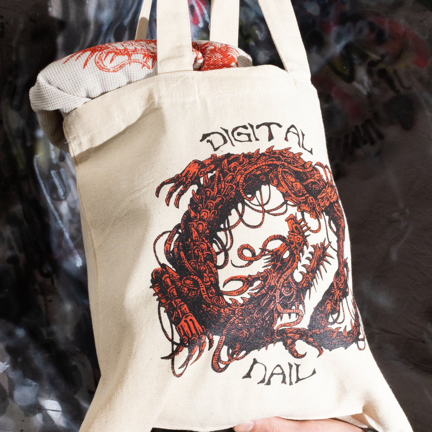 Robot Dragon Tote